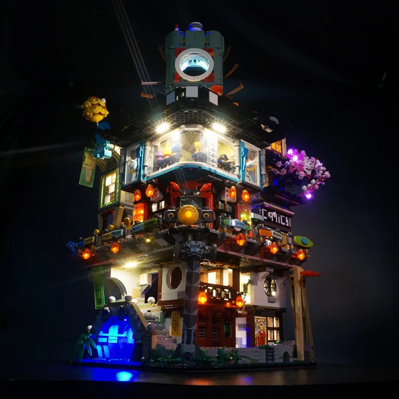Lego Set City - Набор осветительных приборов (только комплект освещения)