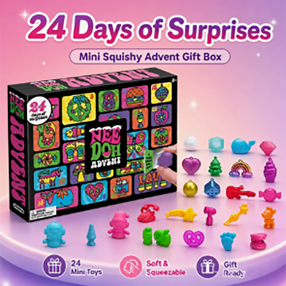 Адвент-календарь Needoh: 24 дн – обзор и цена Advent Calendar Gift