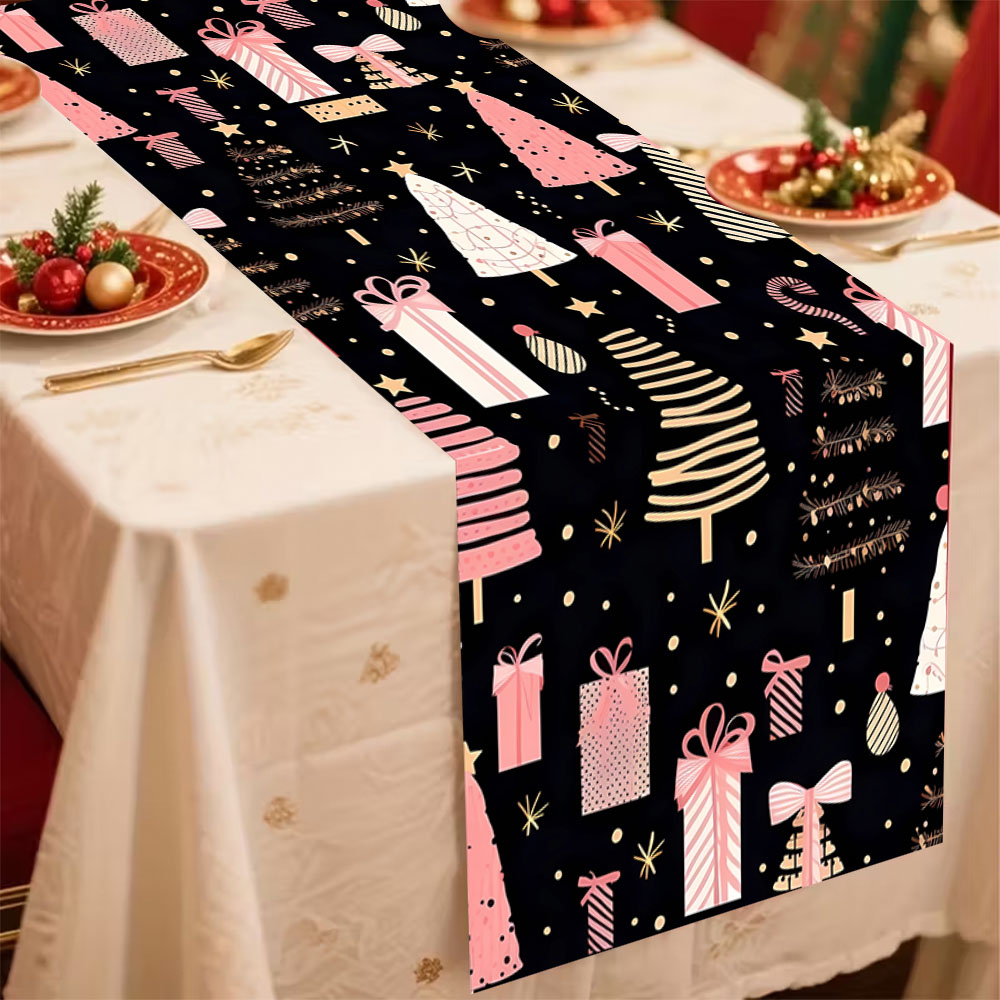 Рождественская скатерть-дорожк – обзор и цена Christmas Table Runner