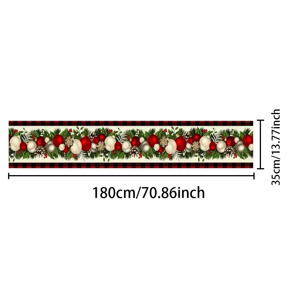 Рождественская дорожка на стол – обзор и цена Christmas Table Runner