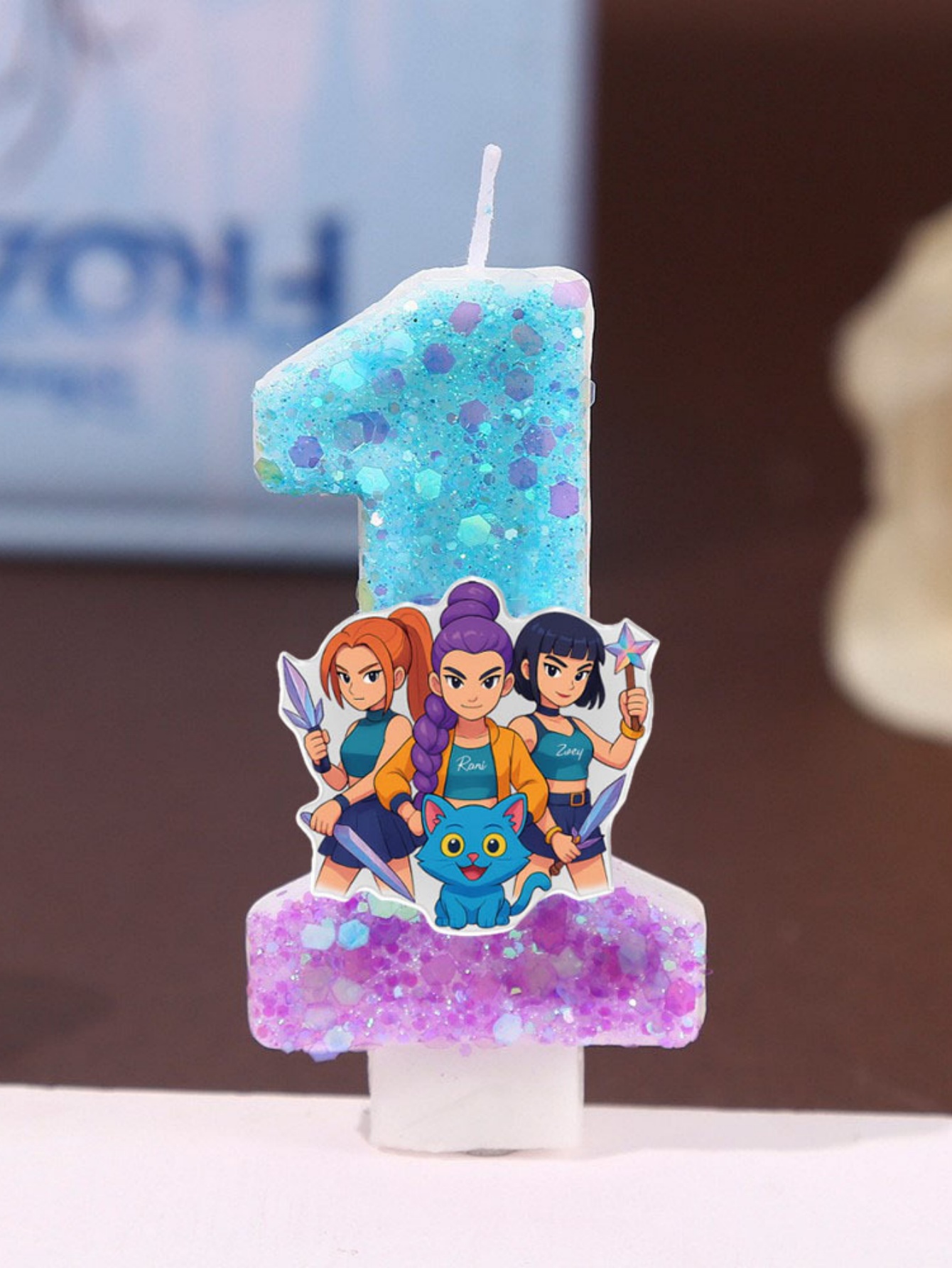 Цифровая свеча KPOP Blue and P – обзор и цена Holiday Candle Set