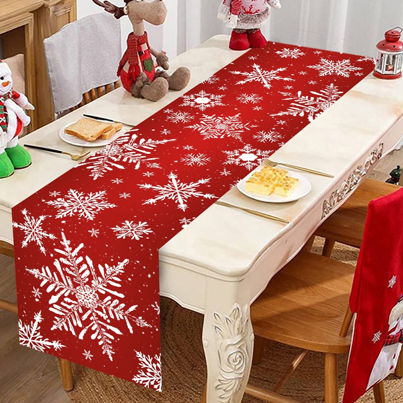 Веселая рождественская скатерт – обзор и цена Christmas Table Runner