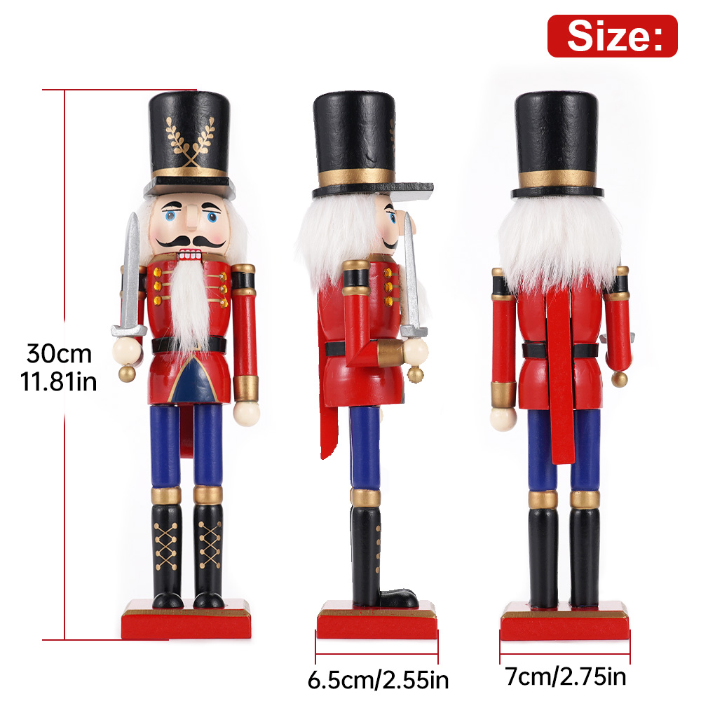 30 см деревянный Щелкунчик, ор – обзор и цена Nutcracker Figurine