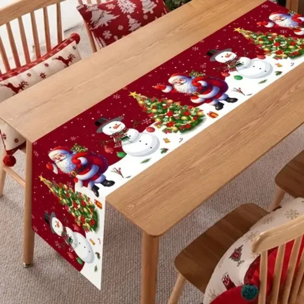 Рождественская дорожка на стол – обзор и цена Christmas Table Runner