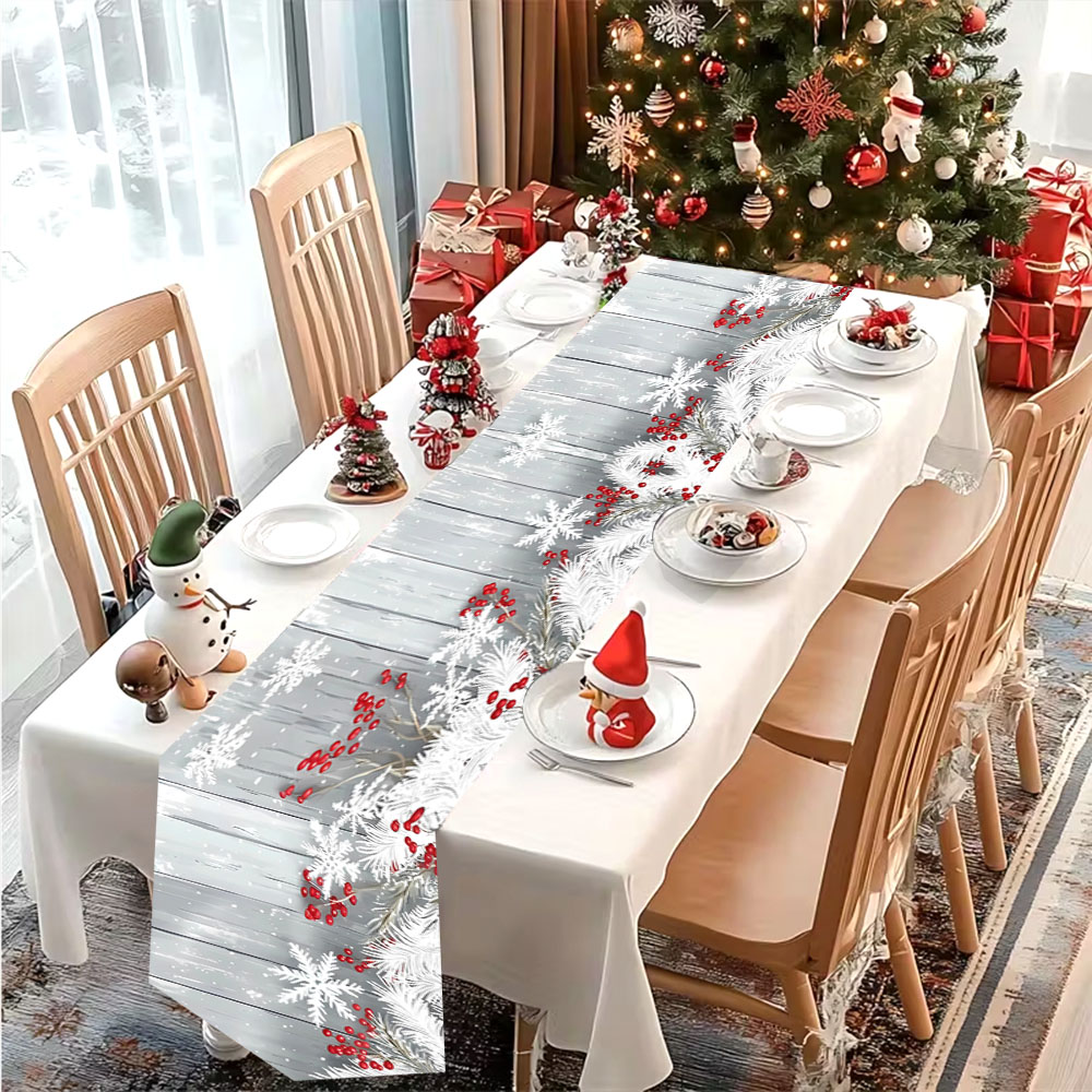 Рождественская дорожка на стол – обзор и цена Christmas Table Runner